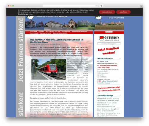Democracy Widget (democracy) free WordPress plugin - ansbach.die-franken.eu
