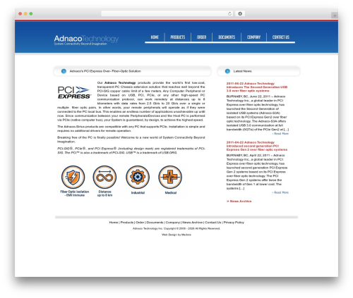 Theme WordPress Adnaco - adnaco.com
