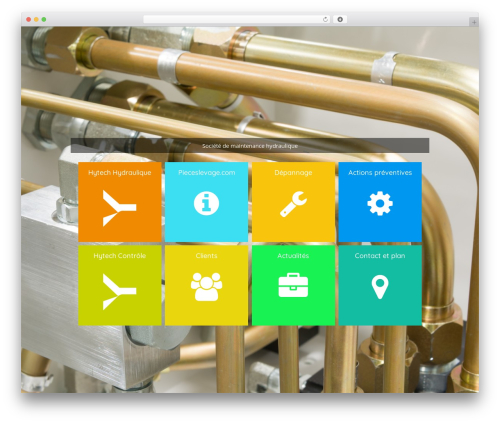 Theme WordPress QuickMetro - hytech-hydraulique.fr