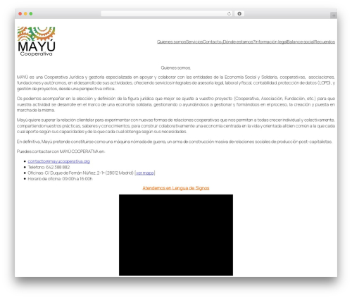 Twenty Twenty-Five best free WordPress theme - mayucooperativa.org