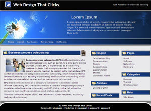 WordPress theme solid-planning