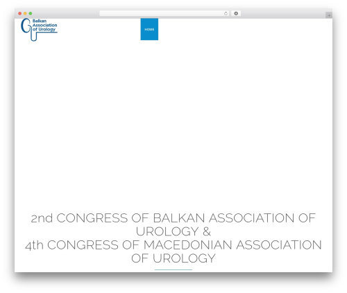 WordPress theme Awesome - balkanurology.com