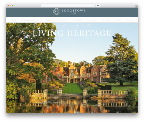 Preloader WordPress plugin - longstowehall.co.uk