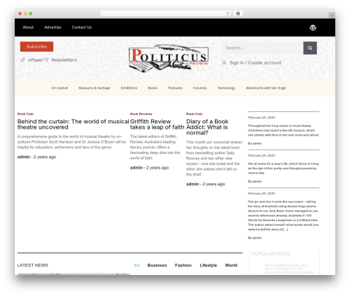 Creative Tag Cloud (creative-tag-cloud) free WordPress plugin - politicusreview.org