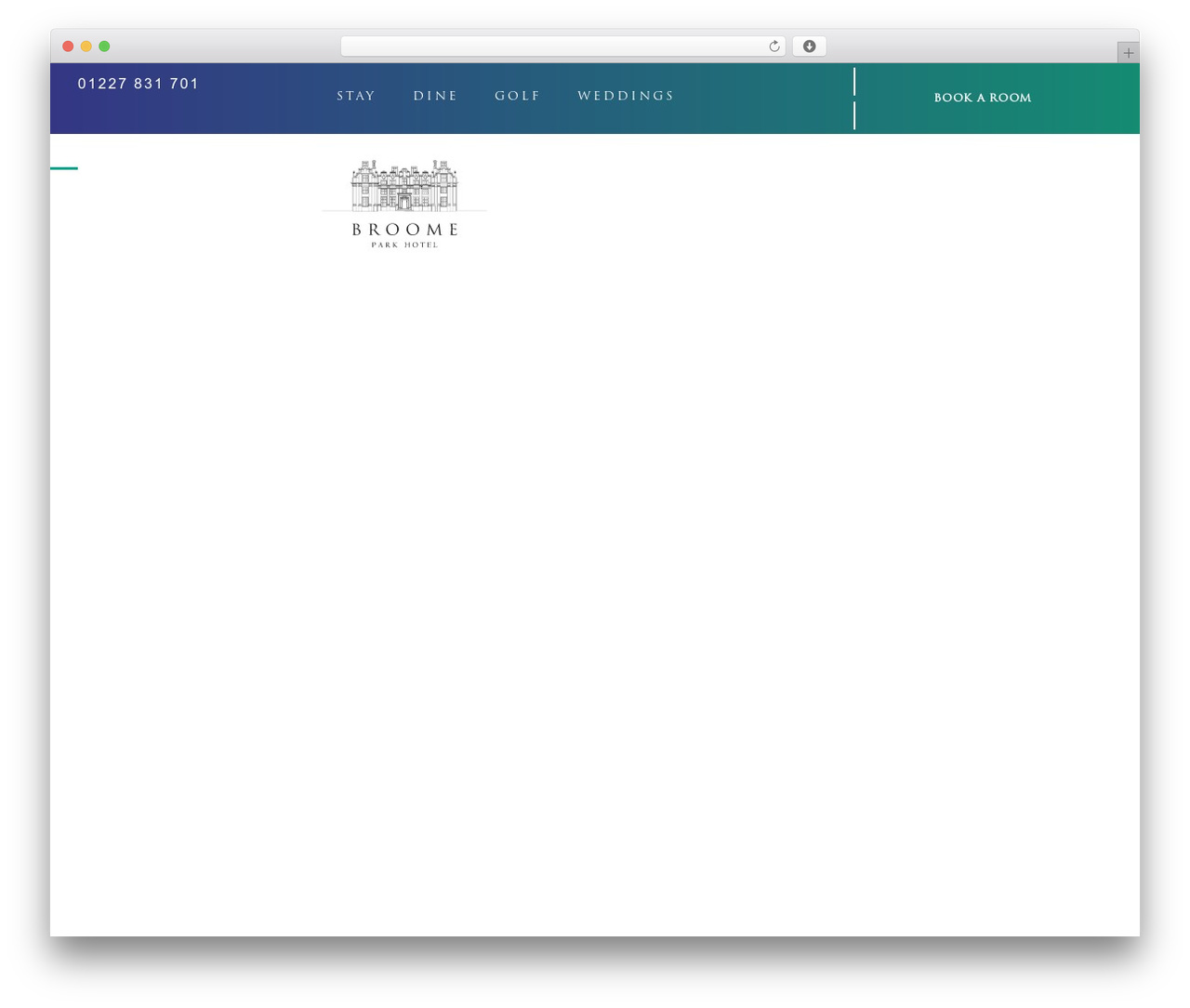 WordPress theme Total - broomepark.co.uk