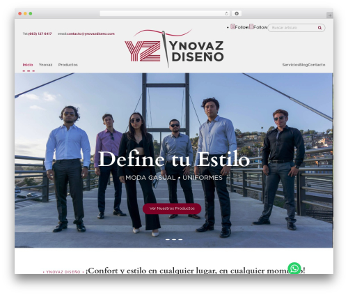 WordPress website theme Divi - ynovazdiseno.com