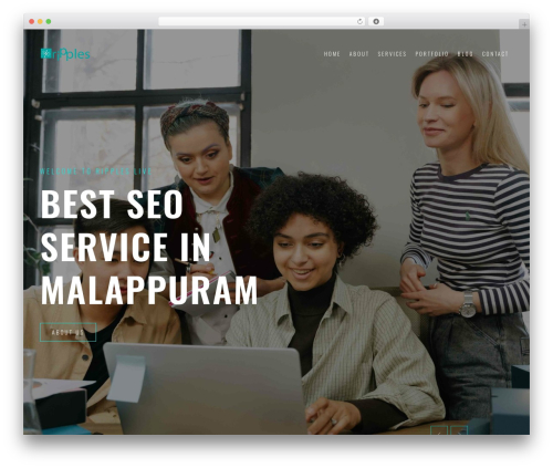 Alev WordPress theme - rippleslive.com