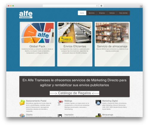 apogee WordPress theme - alfetrameses.com