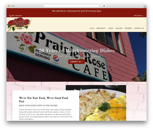 Beacon Theme WordPress theme - jsprairierose.com
