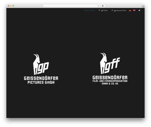 GFF WordPress theme - geissendoerfer.film