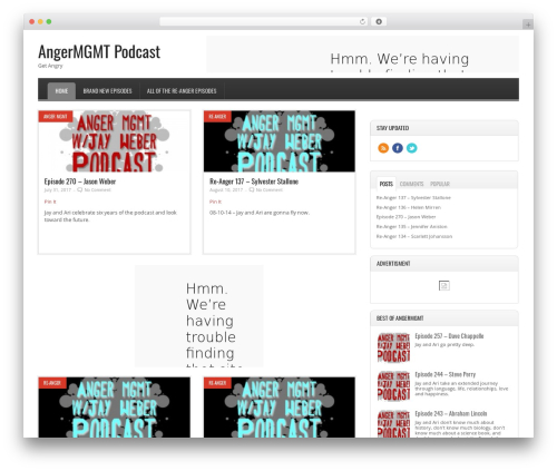 Pressimo theme WordPress - angerpod.com