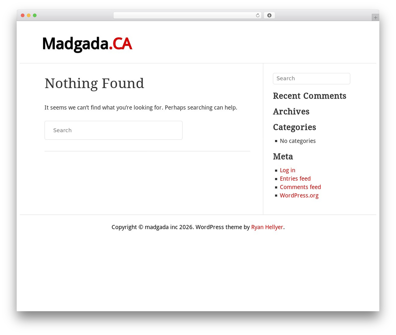Theme WordPress Hellish Simplicity - madgada.ca Theme WordPress Hellish Simplicity - madgada.ca