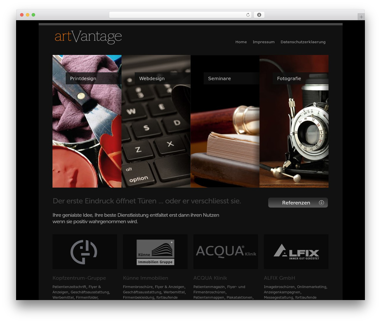 Theme WordPress Echoes Wordpress Theme - art-vantage.de