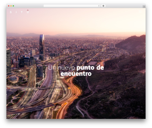 Theme WordPress Proyecto Web - situ.cl
