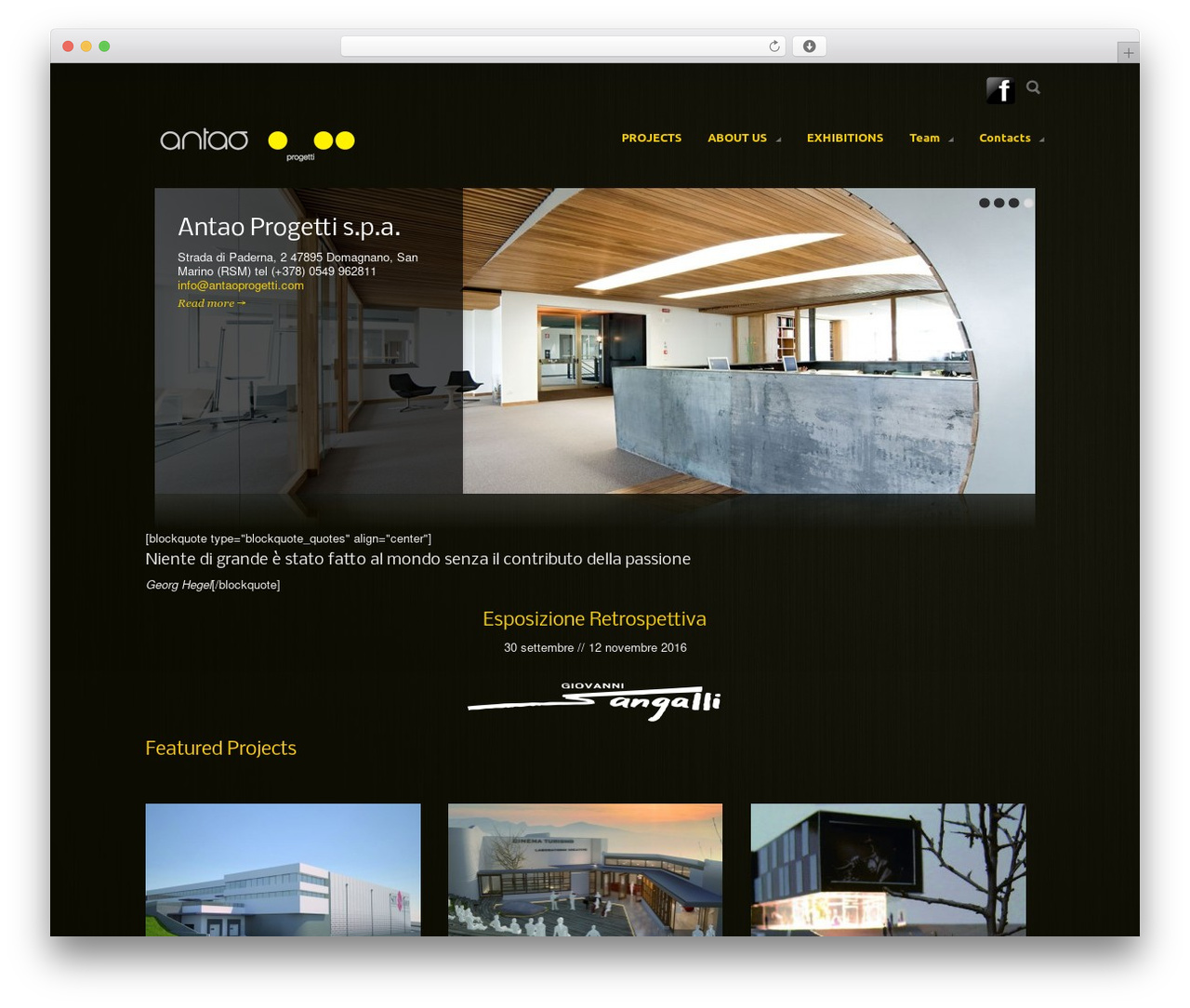 WordPress theme Terso - antaoprogetti.com WordPress theme Terso - antaoprogetti.com