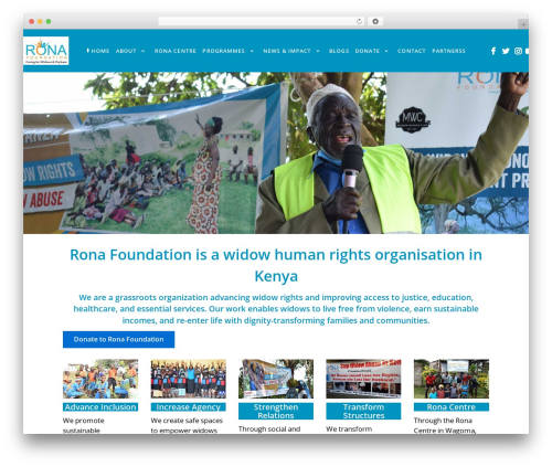 WordPress website theme Studius - ronafoundation.co.ke