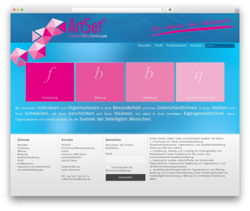 ArtSet Theme theme WordPress - artset.de