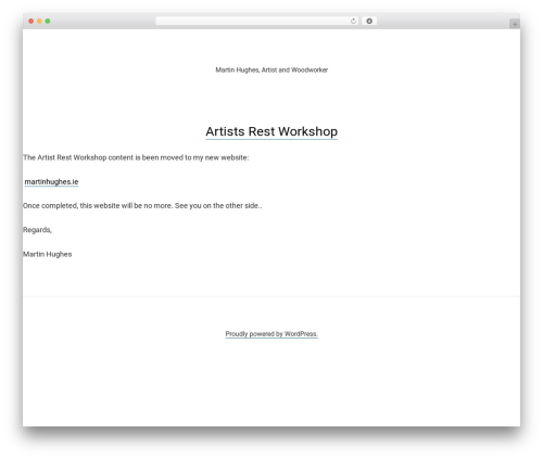 WordPress theme Blank Canvas by Automattic page 3