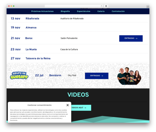 Hyperbent WordPress theme - agustinduran.com