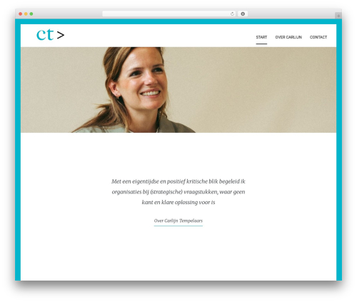 Kora WP WordPress theme design - carlijntempelaars.com