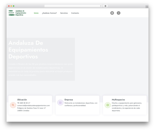 skillup theme WordPress - andaluzadeequipamientos.com