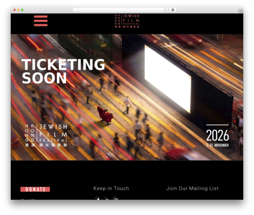 WordPress theme Silverscreen - hkjff.org