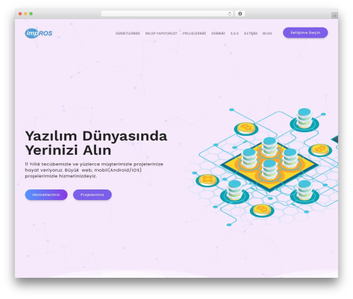 Coeus WordPress theme - improsyazilim.com