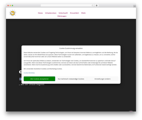 Smg theme extension WordPress plugin - columbus-reisebuero.de