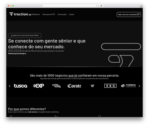 Proelements master WordPress plugin - traction.to