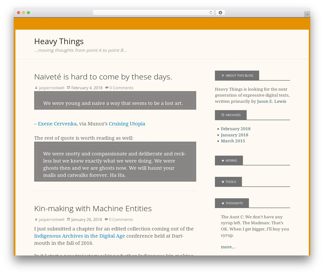 Kepler WP theme - heavythings.net Kepler WP theme - heavythings.net