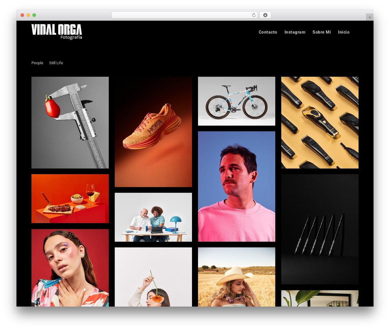 Oculus WordPress theme design - vidalorga.com