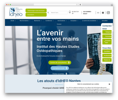 PicoStrap5 Child Base WordPress theme design - idheo.com