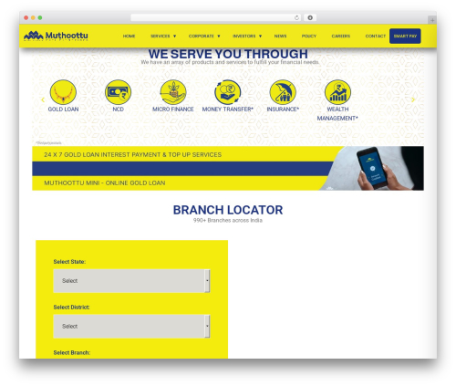 Rselements WordPress plugin - muthoottumini.com