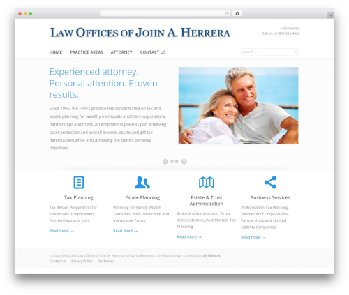 Switch best WordPress theme - herrerataxlaw.com