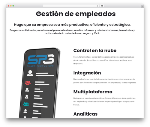 Theme WordPress Trydo - controldetrabajadores.com