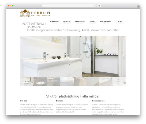 Theme WordPress SmartStart WP - Responsive HTML5 Theme - herrlinplattsattning.se