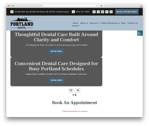 theme40 theme WordPress - portlanddentalpc.com