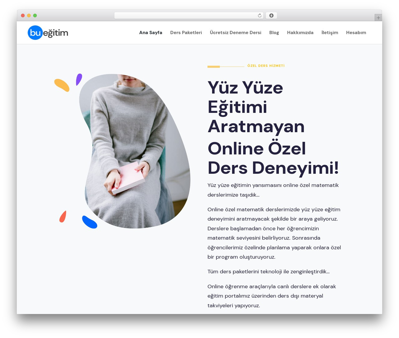 WordPress theme Divi Child - buegitim.com