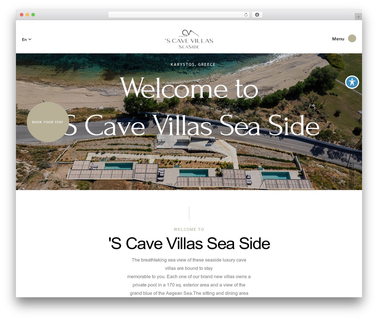 Augustine WordPress theme - scavevillas.com