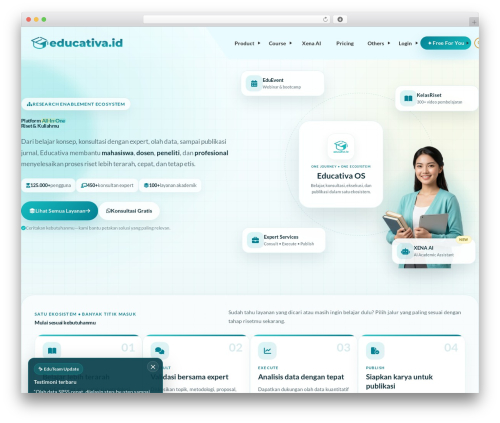Compro WP theme - educativa.id