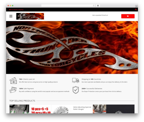 Alids WordPress plugin - northernthundermotorcycles.com