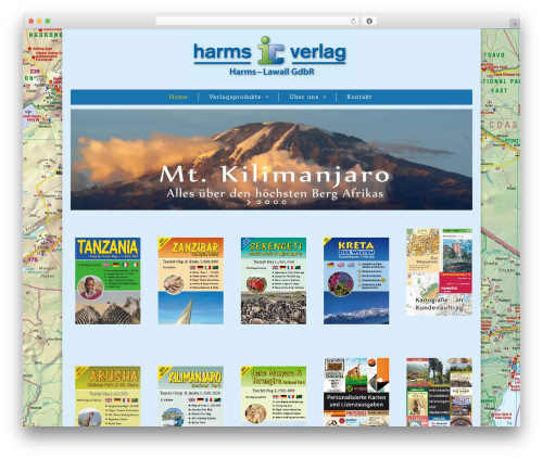 Maya Shop WordPress theme - harms-ic-verlag.de