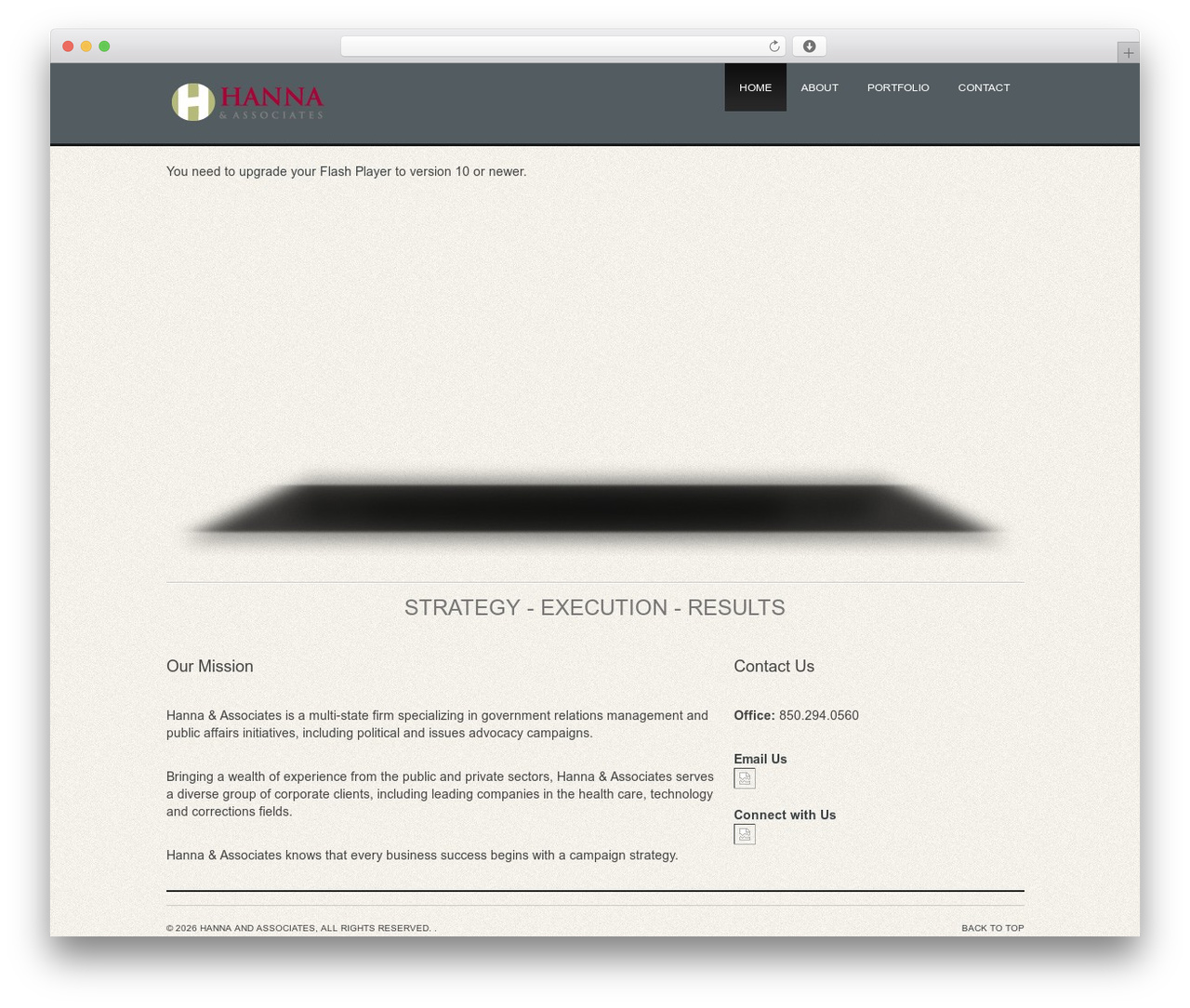 WP Structure WordPress theme - hanna-associates.net