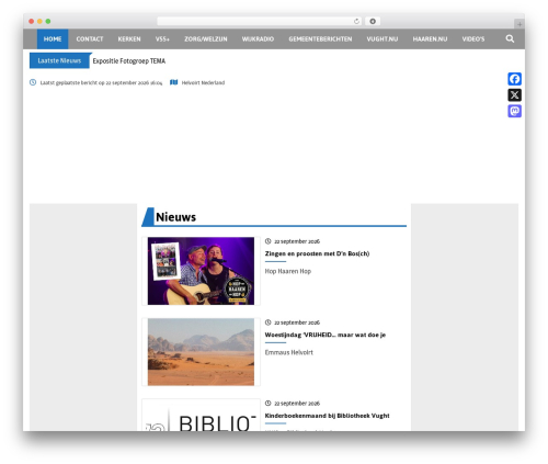 Barta WordPress theme - helvoirt.net