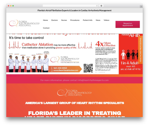 FEA WordPress theme - heartbeatdoctor.com