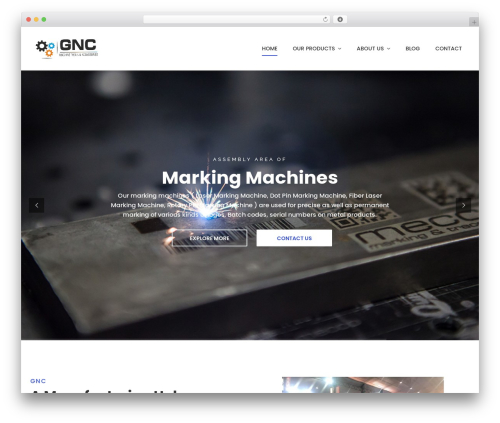 Flexi premium WordPress theme - gncmachine.com