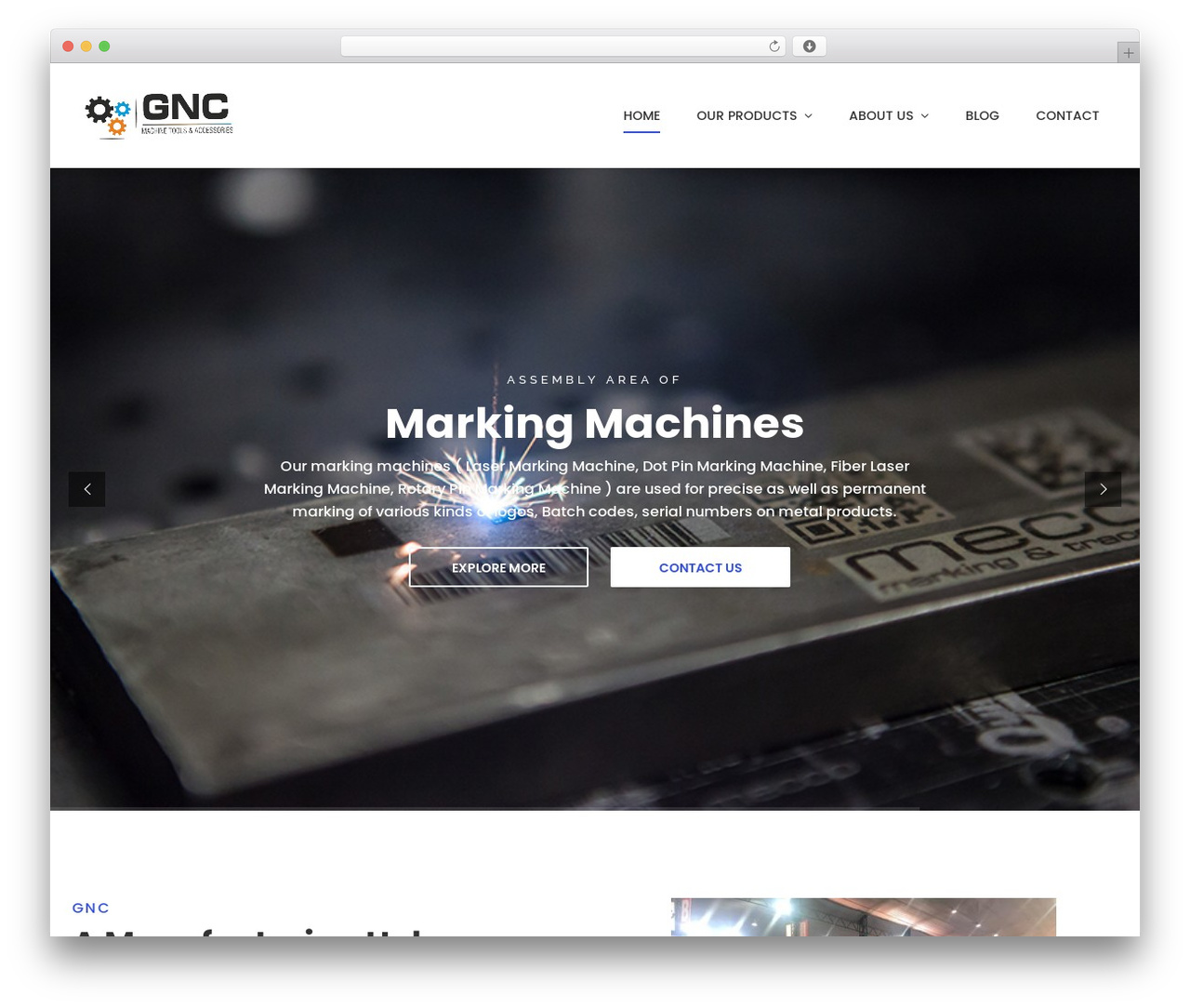 Flexi premium WordPress theme - gncmachine.com