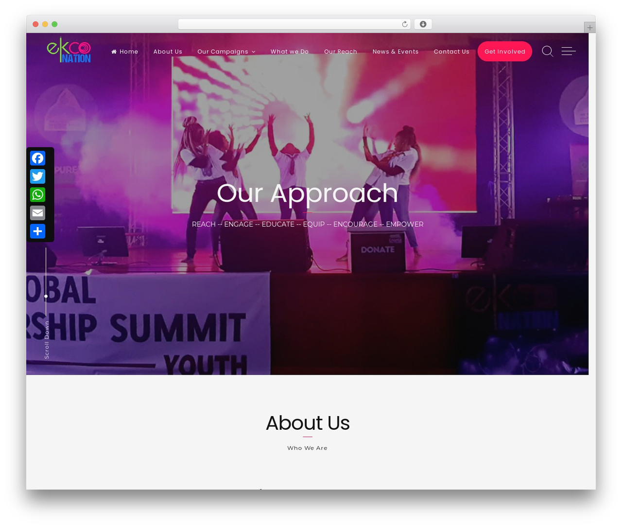 Freddo WordPress theme - ekconation.com