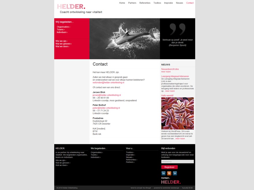 Helder WordPress theme