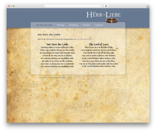 Theme WordPress Bootstrap - herrderliebe.de